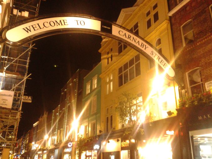 Carnaby Street, Soho, London.