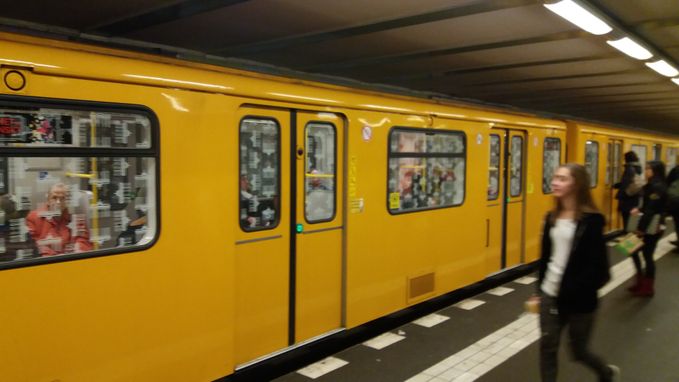 U bahn Kurfürstenstrasse i Berlin