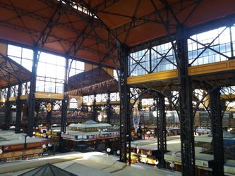 Centralmarkedet eller Den store markedshal i Budapest