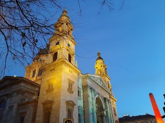 Sankt Stefans Basilikaen i tusmørke
