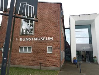 Vejle Kunstmuseums indgangsparti